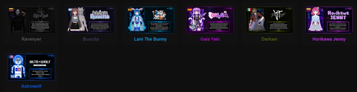 Ficha #469: <a href="/AstroWolf6569/">AstroWolfVT 🚀💫🐺👨‍🚀 🇵🇷【VNex】Hiatus</a> 

Se agrega a la página oficial de VTuberDEX: vtuberdex.netlify.app

Muchas gracias por participar en este proyecto.