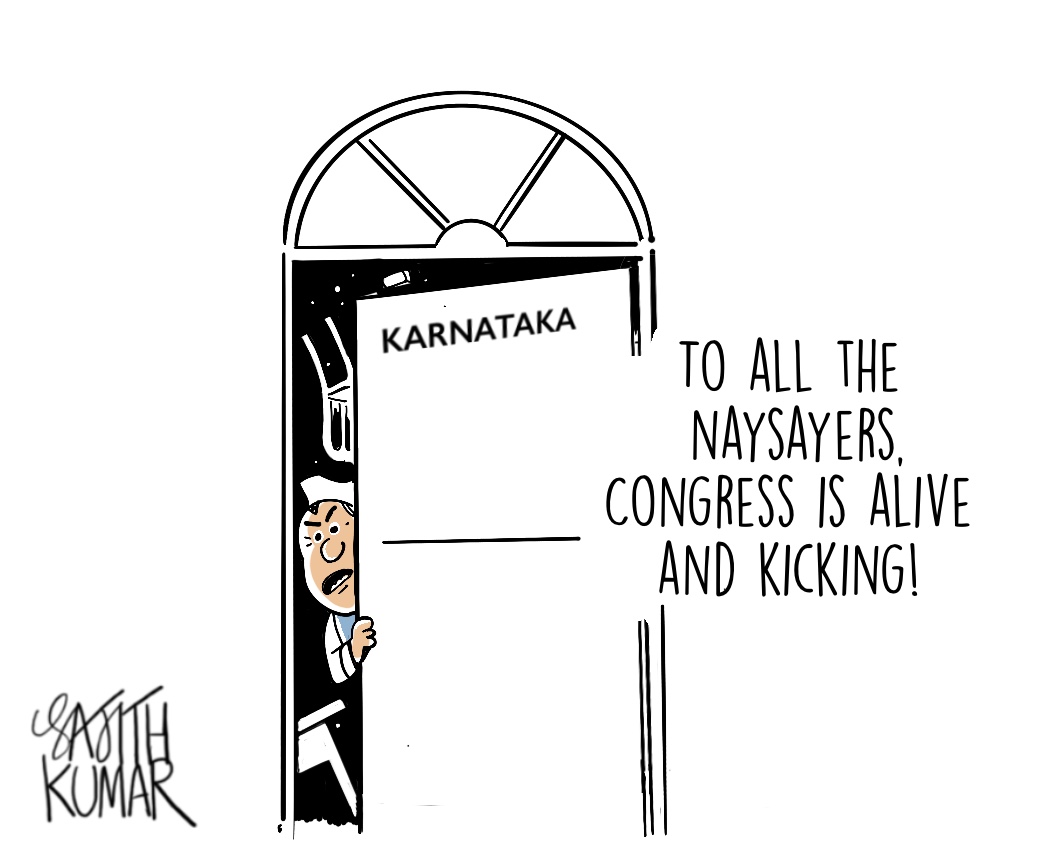 sajithkumar's tweet image. #KarnatakaPolitics #Congress @DeccanHerald