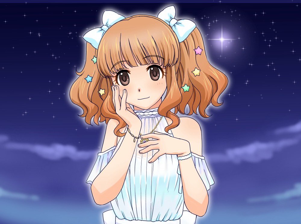 14周年おめでとうございます！
いつまでも私の1番星でいてください🌟

 #シンデレラガールズ14周年