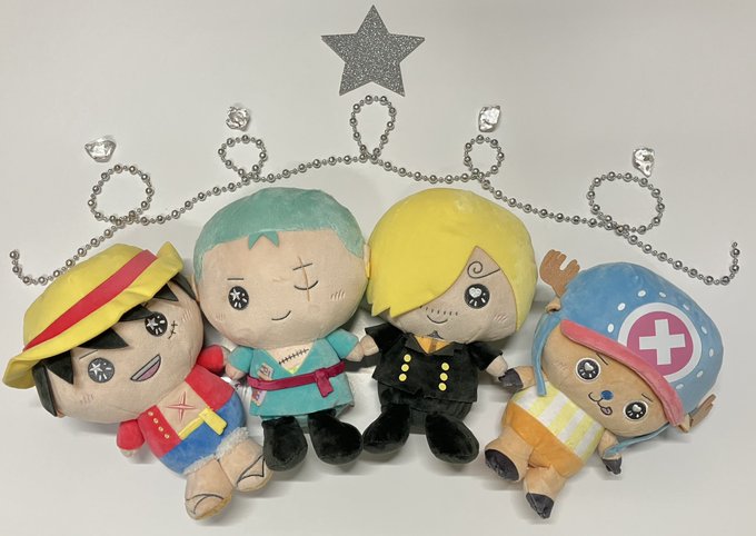 おすすめ商品】 キラキラおめめのぬいぐるみ ルフィ/ゾロ/サンジ