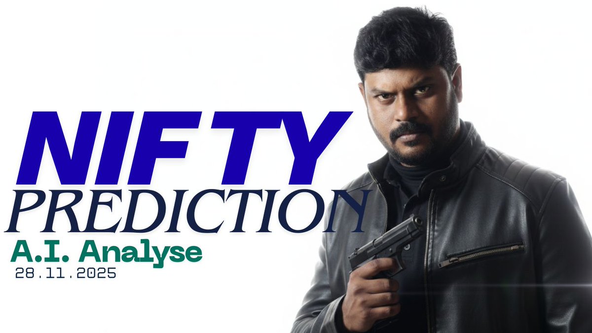 share_tamil's tweet image. என்ன நடக்கும் இன்று | A.I Analysis for NIFTY | Pre-Market Analysis 28.11.2025
youtube.com/live/pYuqhB-ZF…

#nifty #prediction #tamilshare