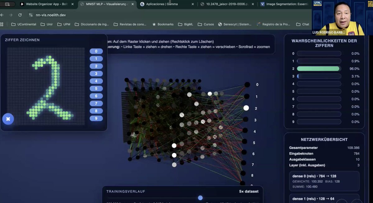 lrbarba's tweet image. He concluido el módulo de Métodos de Aprendizaje Profundo en el programa de Maestría en Inteligencia Artificial de @utpl.  Expreso mi más sincero agradecimiento a mis estudiantes por su notable disposición para el aprendizaje y  aplicación de IA. 🚀💡

#DeepLearning  #UTPL