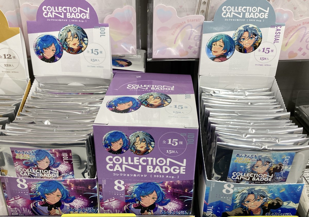 グッズ入荷情報】 「あんさんぶるスターズ！！」 コレクション缶バッジ