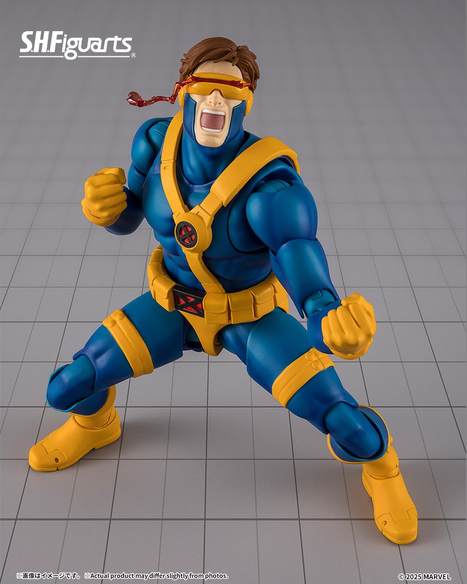 t_features's tweet image. 【今週の新商品】

#MARVEL『GAMERVERSE』より
「S.H.Figuarts サイクロップス（GAMERVERSE）」が一般店頭にて11月29日(土)新発売！
📋商品詳細→ tamashiiweb.com/item/15418/

オプティックブラストは3パターン再現できる他、バイザーから漏れ出る様子も再現可能！
#t_shf #サイクロップス #マーベル
