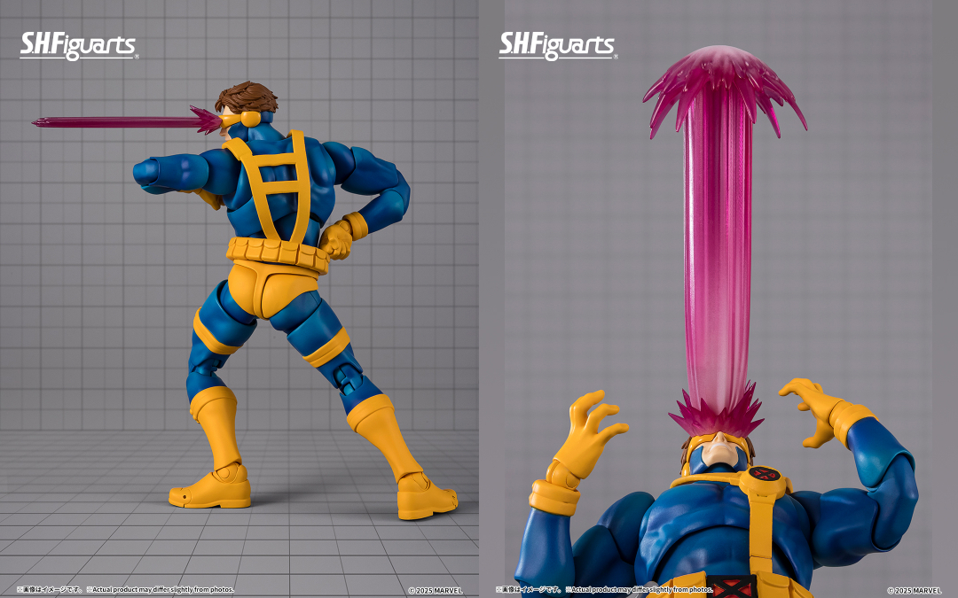 t_features's tweet image. 【今週の新商品】

#MARVEL『GAMERVERSE』より
「S.H.Figuarts サイクロップス（GAMERVERSE）」が一般店頭にて11月29日(土)新発売！
📋商品詳細→ tamashiiweb.com/item/15418/

オプティックブラストは3パターン再現できる他、バイザーから漏れ出る様子も再現可能！
#t_shf #サイクロップス #マーベル