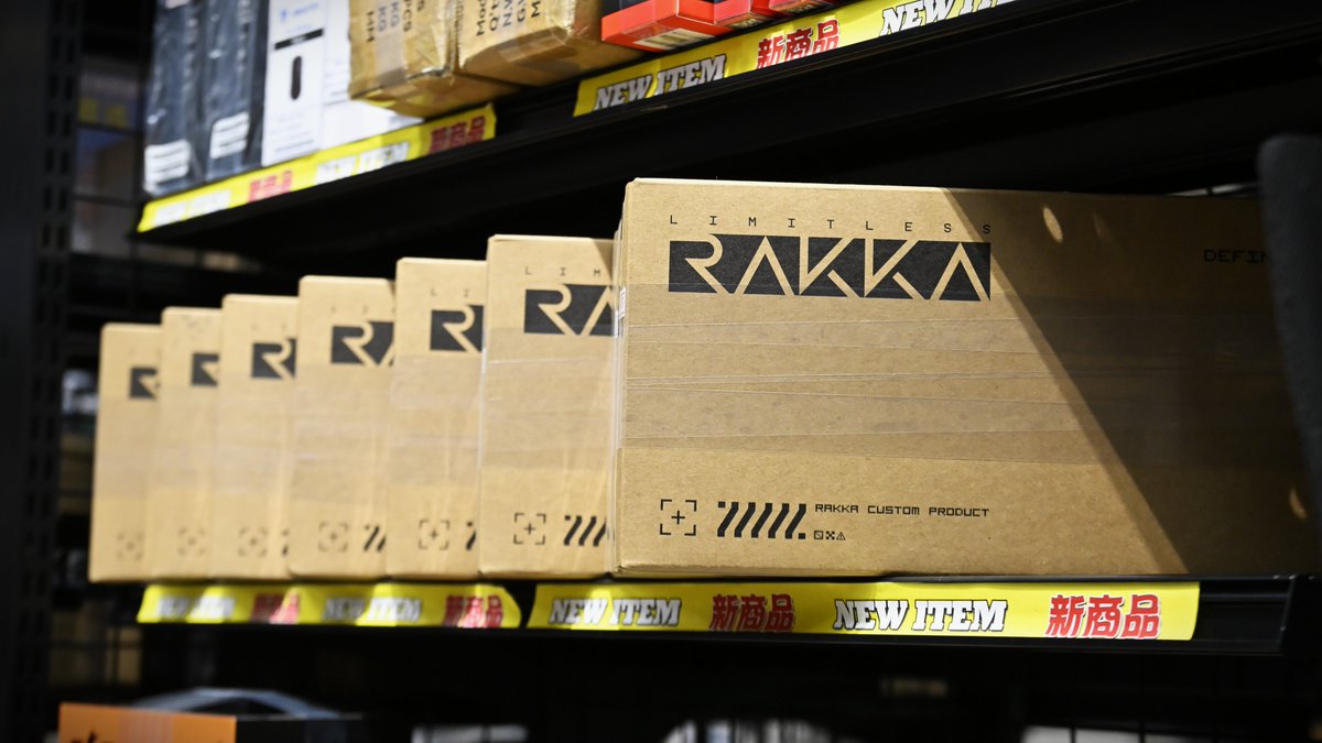 お待たせしました💫】 RAKKA 60 ATLAS 店頭限定で販売開始！ ✓分割