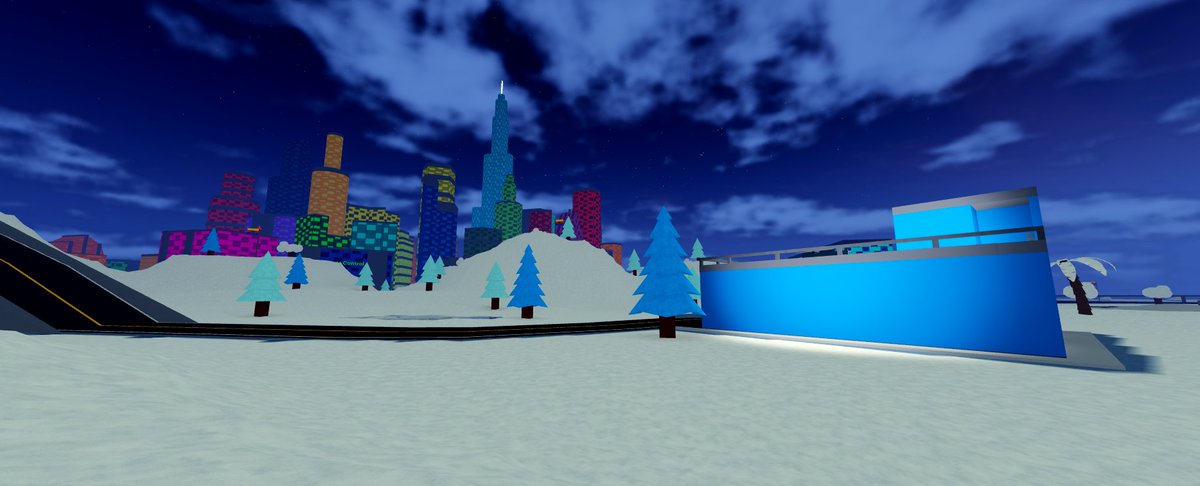 MegaFunObbys's tweet image. 👋❄️Welcome to the 2025/26 Winter Map!💯🥶

-☃️The snow is finally back all around the map!
-☁️New Winter lighting and sky!
-🧊The winter themed MFOS logo will return!
-🥶A very cold winter map!
-🌨️The snowing system will return!
👀More tomorrow!