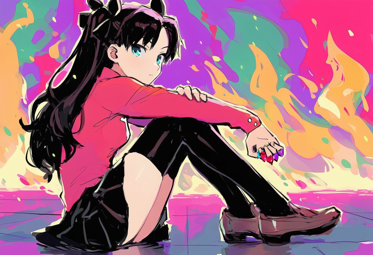 nspdld2's tweet image. #TohsakaRin #Fate