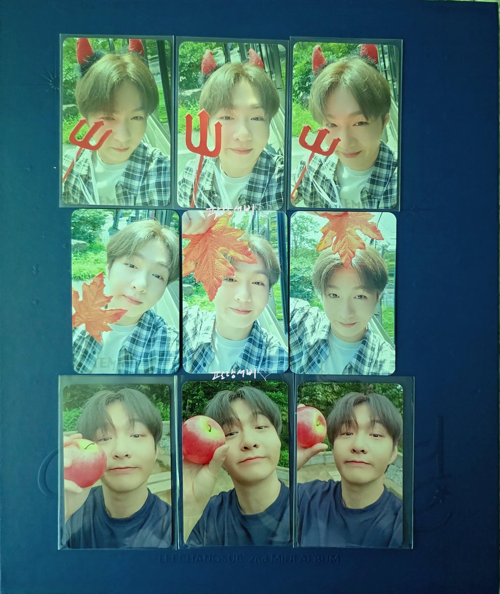 Pallangsubi's tweet image. 이창섭 이별, 이-별  
미공포 교환 구해요

저  :  1,2번째 사진
🩵 : 3번째 사진

#이창섭 #창섭 
#미공포 #교환