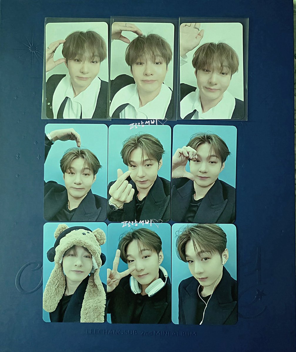 Pallangsubi's tweet image. 이창섭 이별, 이-별  
미공포 교환 구해요

저  :  1,2번째 사진
🩵 : 3번째 사진

#이창섭 #창섭 
#미공포 #교환