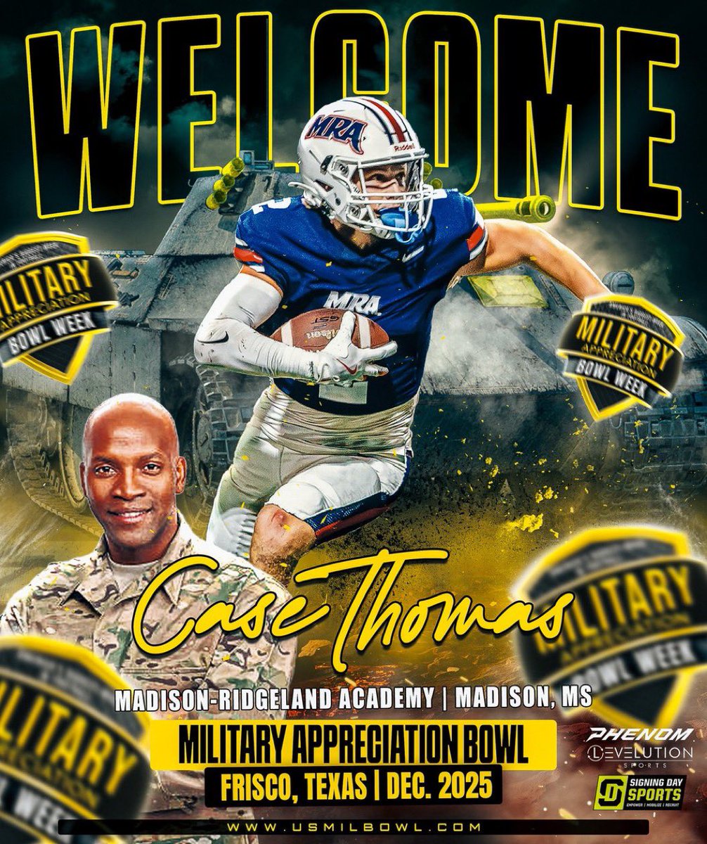 Congrats <a href="/case_thomas10/">Case Thomas</a> 

Career Stats:
188 Catches | 3,480 yards | 36 TDs

One of the toughest, most fierce competitors I've coached. Congrats on finishing your high school career with this honor. Keep going 🫡