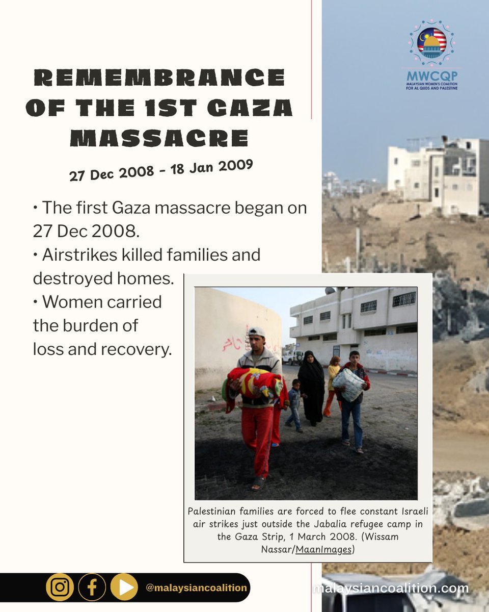 Remember the victims. Support survivors. Demand accountability and protection for civilians in Gaza today.