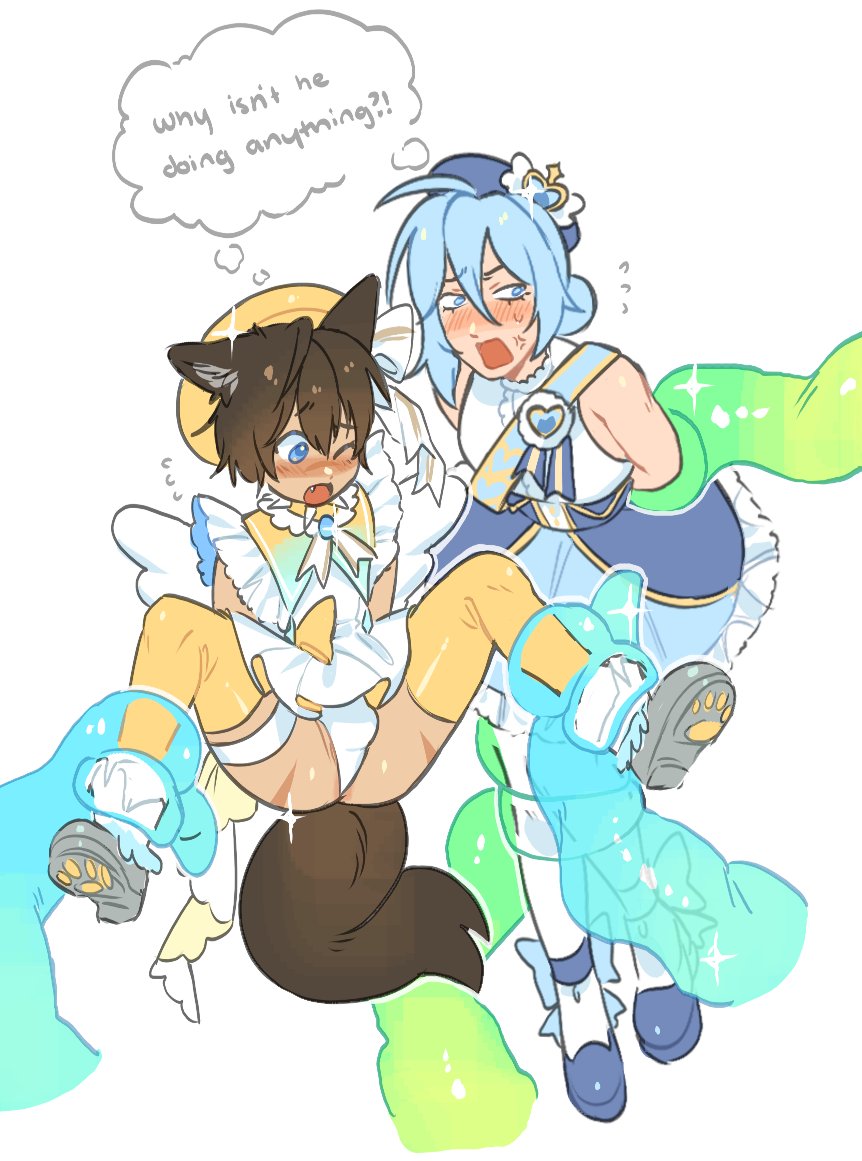 Happy (late) day 4 of #GaruKaruWeek2025 ! 💙
It seems our heroes are quite occupied at the moment...