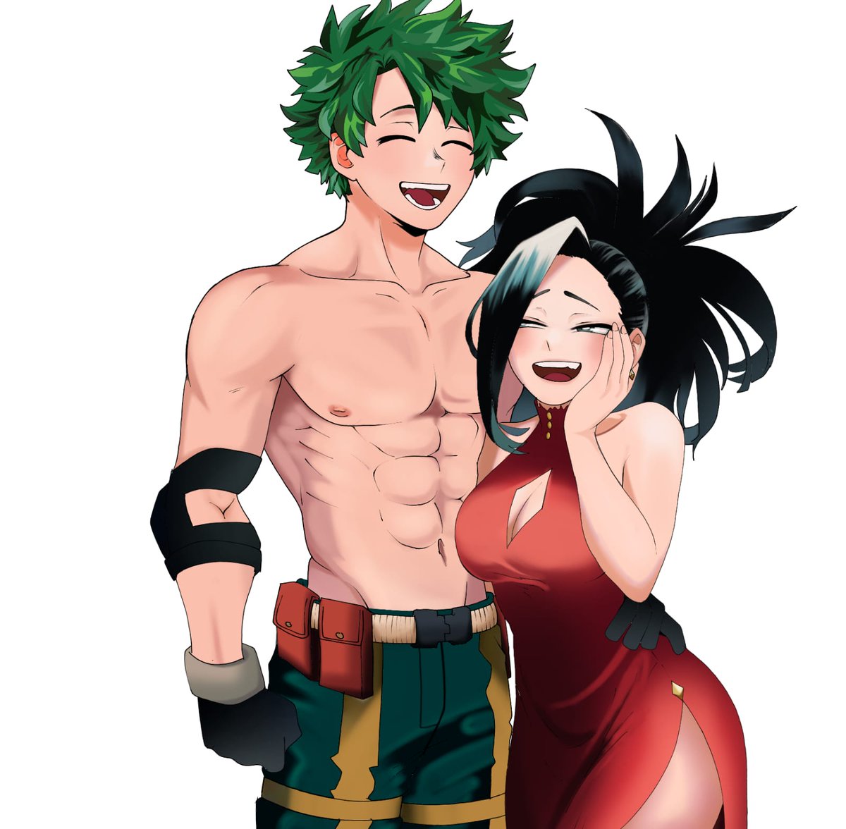 #IzuMomo 

El regalo que dibujó Izuku para Momo, claro que si. 

¿Reimagino la escena de Bowser cantando "Peaches" para Momo? 

Translate: 

The gift wich was drawed by Izuku for Momo. 

I'm Cooking more Super Mario Movie References. 

🍷🐢