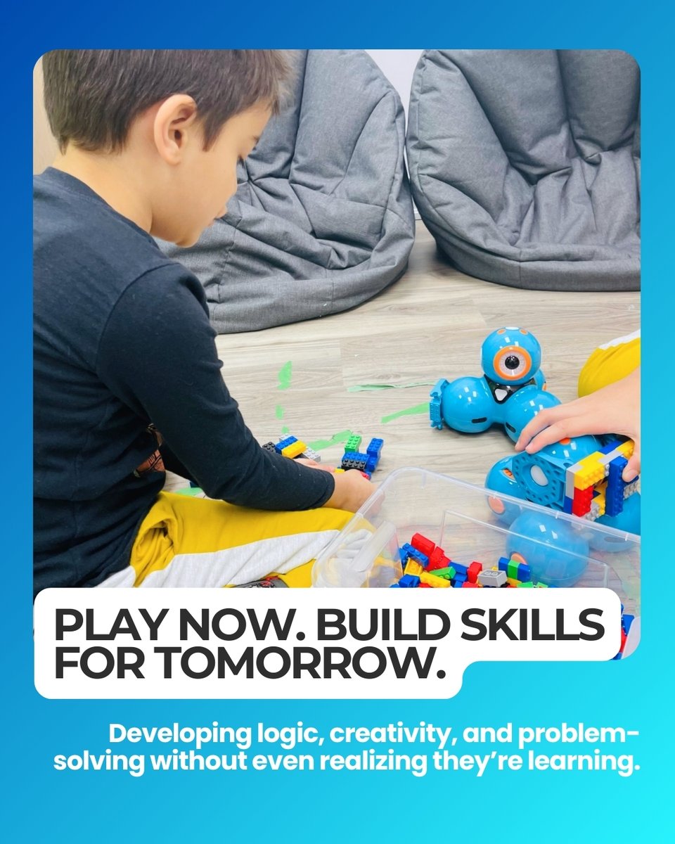 ultimatecoders's tweet image. At Ultimate Coders, play is the first step toward real tech learning.
Kids explore, build, and experiment — developing skills for tomorrow without even realizing it.
#UltimateCoders #FutureReadyKids