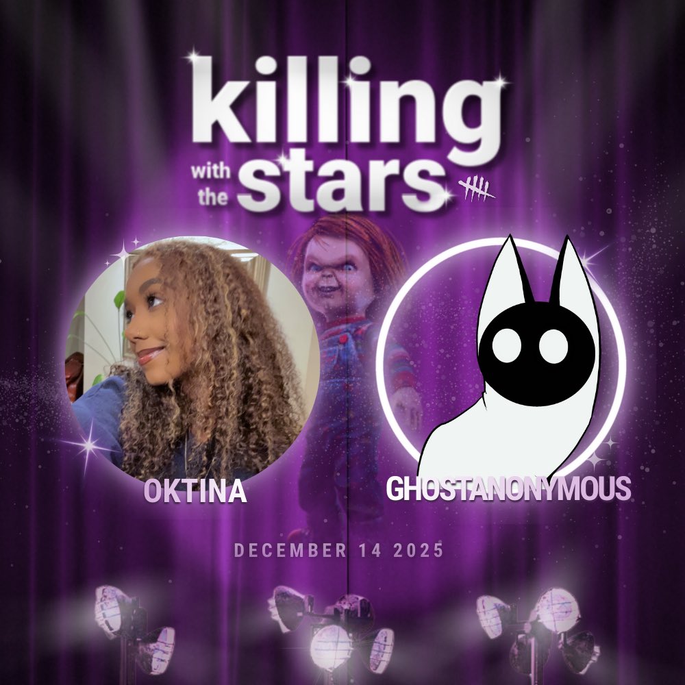 posting this here first bc i'm gonna wait until we're a bit closer to post it on main but im on a dbd game show yay!!!! with <a href="/Caprocria/">Capro</a> Like omg can you believe we both got picked