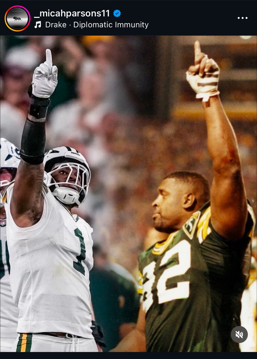 #Packers Micah Parsons makes NFL history. He's the first player to have 12+ sacks in each of his first 5 NFL seasons. 

Parsons post on IG: