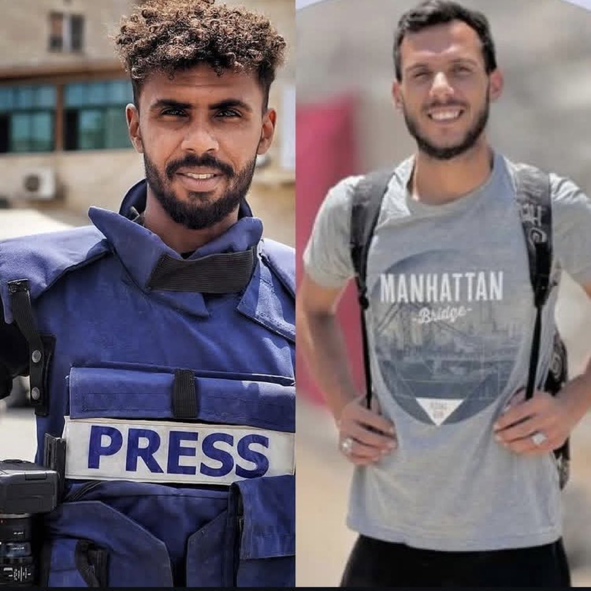 AbujomaaGaza's tweet image. Israeli special forces pretended to be a French production company making a film about a doctor in Gaza, only to lure and arrest him.

They killed the 2 Palestinian producers who were unwittingly working for them.