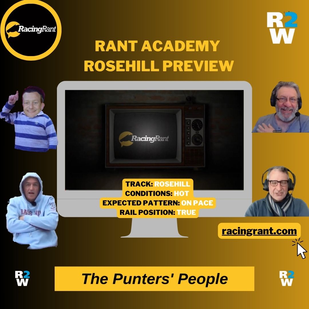 JOIN NOW | ROSEHILL PREVIEW📺

Marc, Kev &amp; GP team up again to preview Saturday's Rosehill program - GP fired up off his little break at the midweeks with two highways on the card😂

All gold gear: Prices, Yard &amp; juvenile assessments 🚀

Join RacingRant.com today!🏇