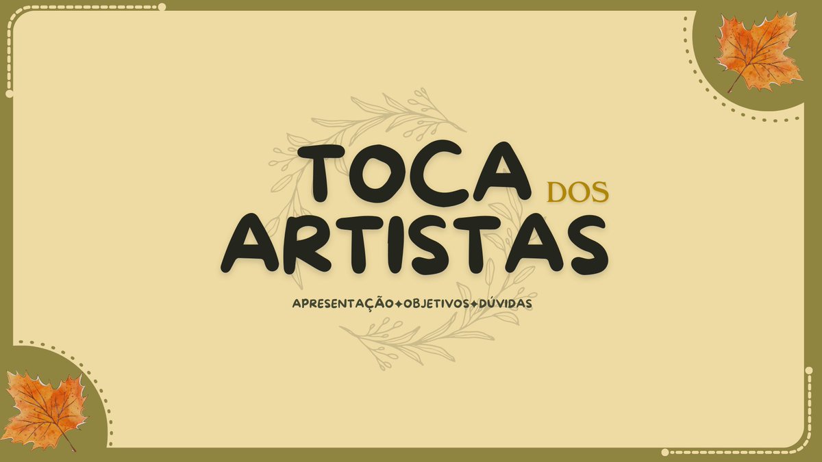tocaartistasyey's tweet photo. Olá pessoinhas! Apresento para vocês um pouquinho sobre a nossa amada Toca dos Artistas <3 

Nesse post tiraremos algumas dúvidas sobre a nossa comunidade e apresentaremos os seus objetivos!
🦊💗 https://t.co/mxO0tmgM4K