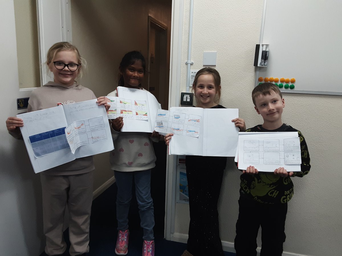 WaycroftAcademy's tweet photo. Photos from today's assembly...well done to all those who had a certificate. Also some examples of work shared with the Principal and Vice Principal, as well as a group who won some time with Mr Smith, drinking hot chocolate (they were great company!). https://t.co/i8xLcy0gSZ