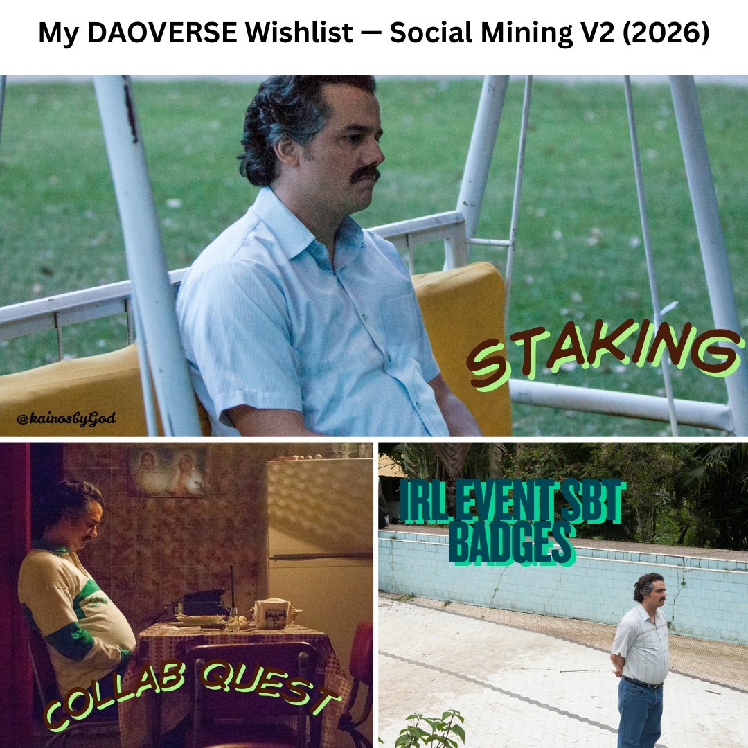 WISHLIST //

2025 has been an incredible year for DAOVERSE, with everything running smoothly and the community growing stronger. With 2026 just around the corner, I’m genuinely excited for what the new year will bring. I can’t wait to see the fresh features, innovations, and