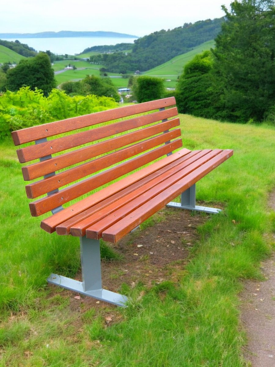 A perfect place to pause.
The high-backed Kara seat combines warm timber slats with strong galvanised legs.
See more at neptunestreetfurniture.co.uk

#OutdoorSeating #StreetFurniture #WoodenBench #KaraSeat #PublicSpaces