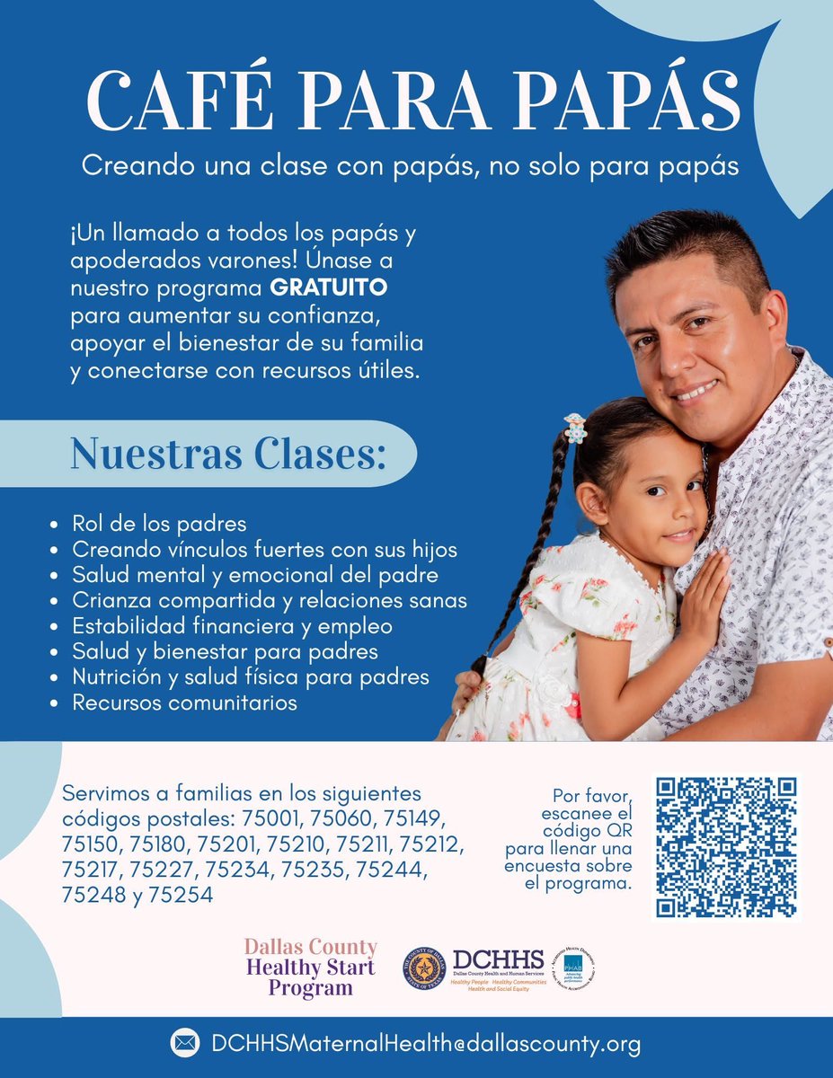 DCHHS's tweet photo. 📣¡Padres y tutores, esto es para ustedes!

✅ ¡Están invitados a este programa GRATUITO! Aumenten su confianza, fortalezcan a su familia y accedan a recursos.
💪 ¿Listos para conectar, aprender y crecer? Completen una encuesta sobre el programa: https://t.co/JOzz7HPRQ0 https://t.co/bW4mhucsaG