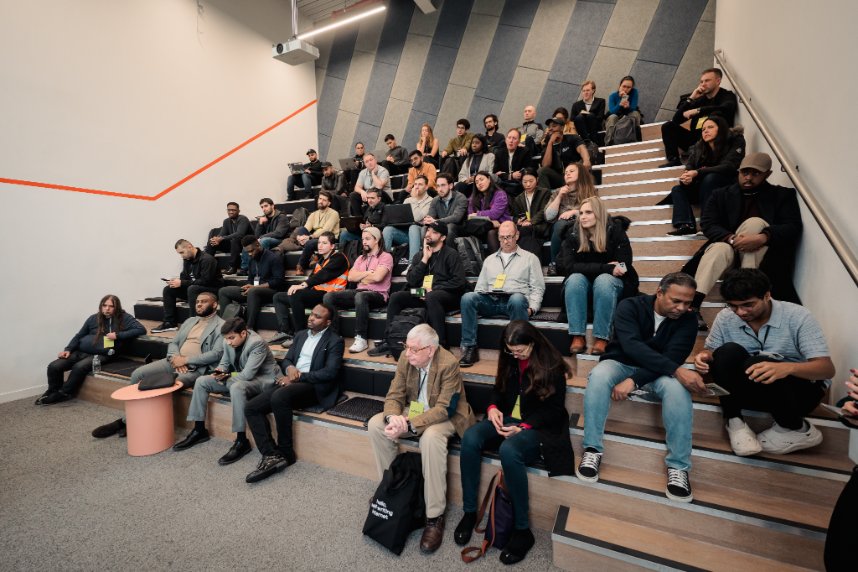 caffeineai's tweet image. Days later and we're still thinking about everything that took place at our #London event.

Founders, #AI engineers and first-time builders - everyone explored how @caffeineai is pushing the boundaries of how humans create.

Big energy, smart people, meaningful connections

Thank…