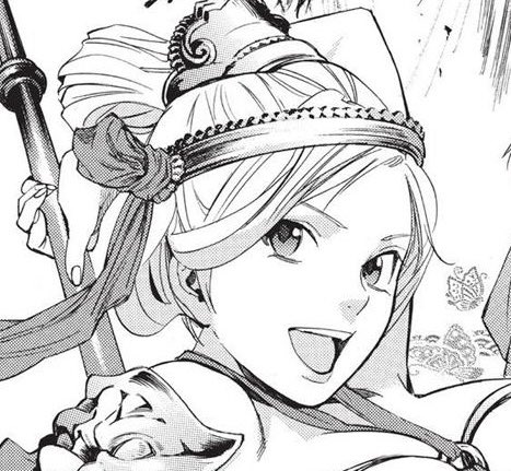 SaveMizuchi's tweet photo. Bishamon has one of the most beautiful designs ever. Her face is just so stunning. #Noragami https://t.co/EflQuoYLFk