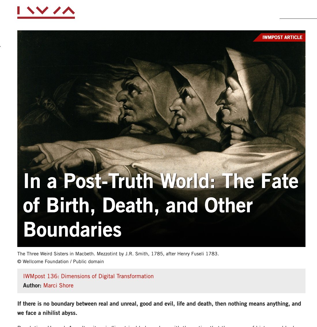 marci_shore's tweet image. “The Russian world has no borders,” declared Surkov. The implications transcend the geographical. For Trump and Putin, there is no boundary between real and unreal, good and evil, life and death. In the absence of a boundary, nothing means anything, and we face a nihilist abyss.