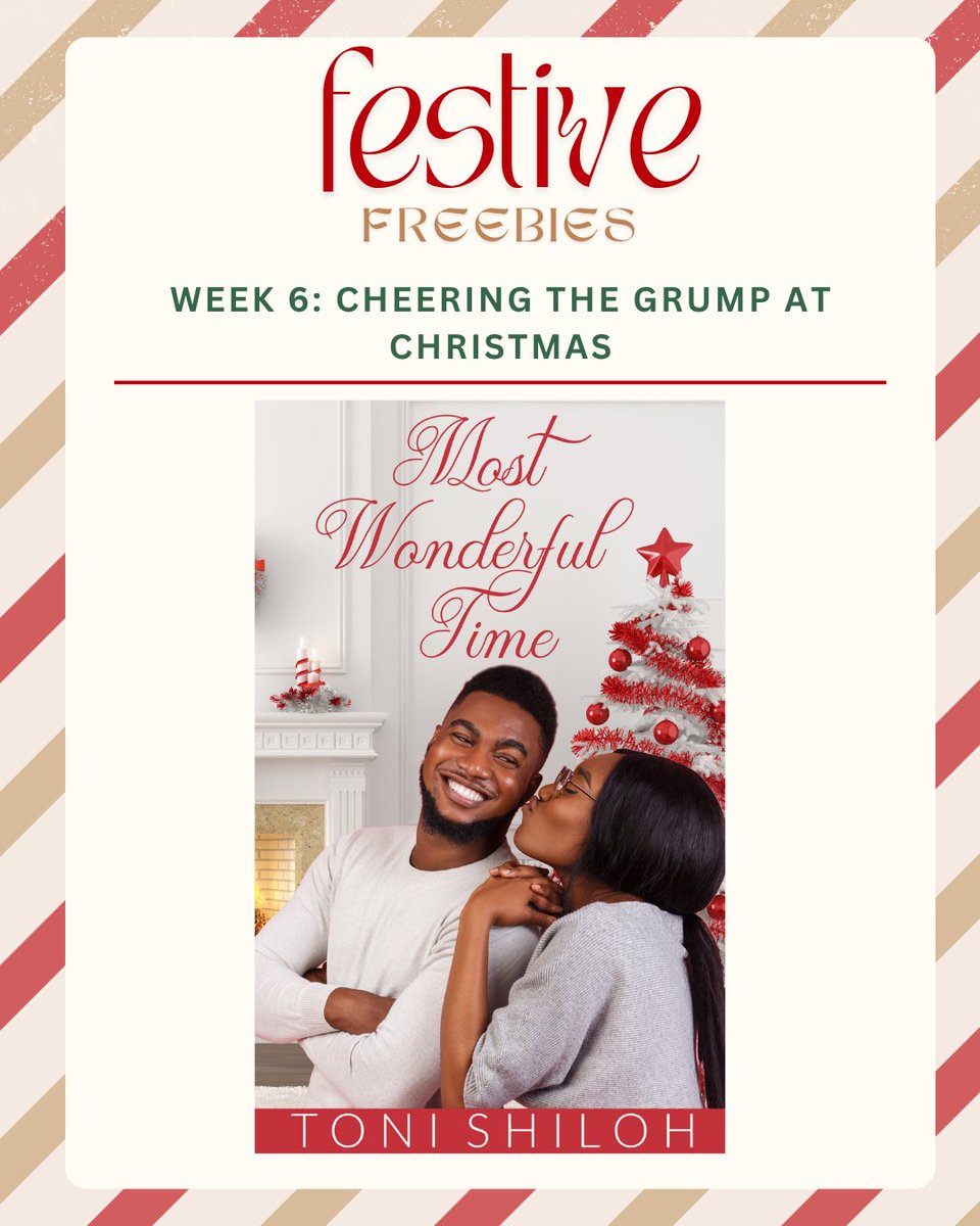 tonishilohwrite's tweet image. #EbookSale 
Gabe Lewis loves Christmas so much that when he discovers his new co-worker Shanée Mitchell wants nothing to do with the season, he makes it his mission to show her the holiday’s true meaning. 
Festive freebies: books.bookfunnel.com/grumpysunshine…