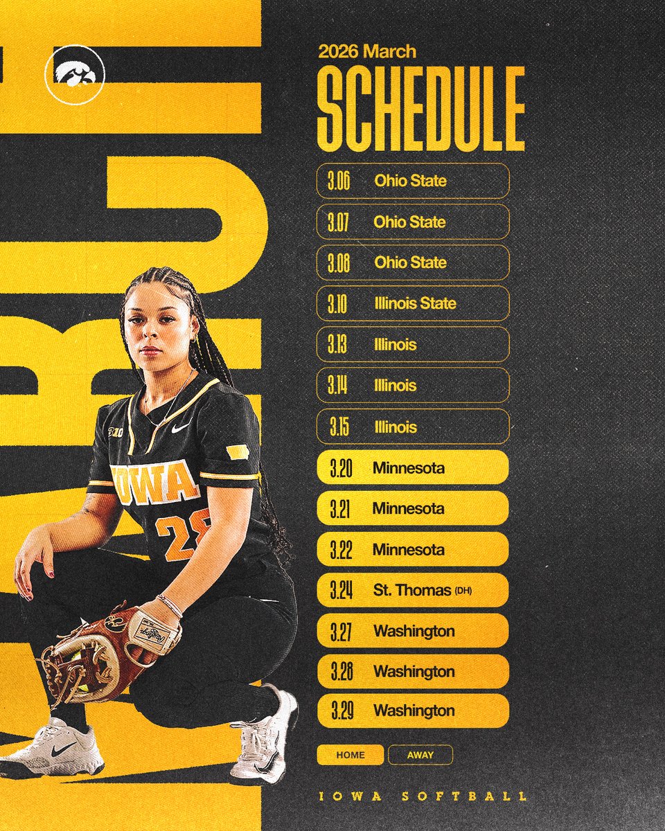 Iowa Softball tweet media