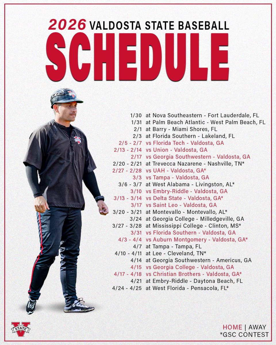 Valdosta State Baseball tweet media