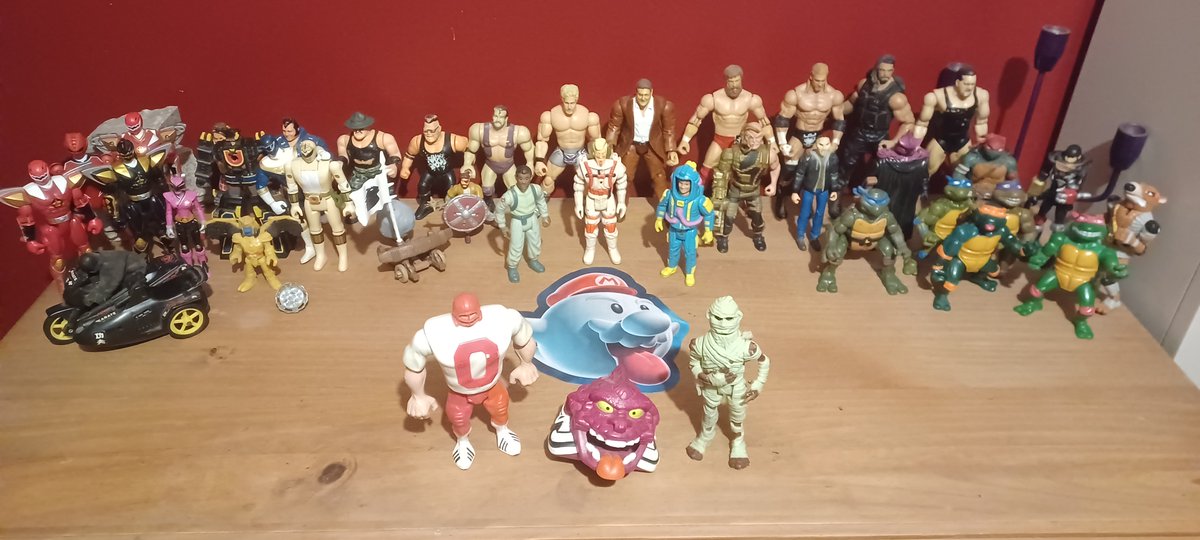Power Rangers, Wrestlers, Ghostbusters and Turtles; oh my!