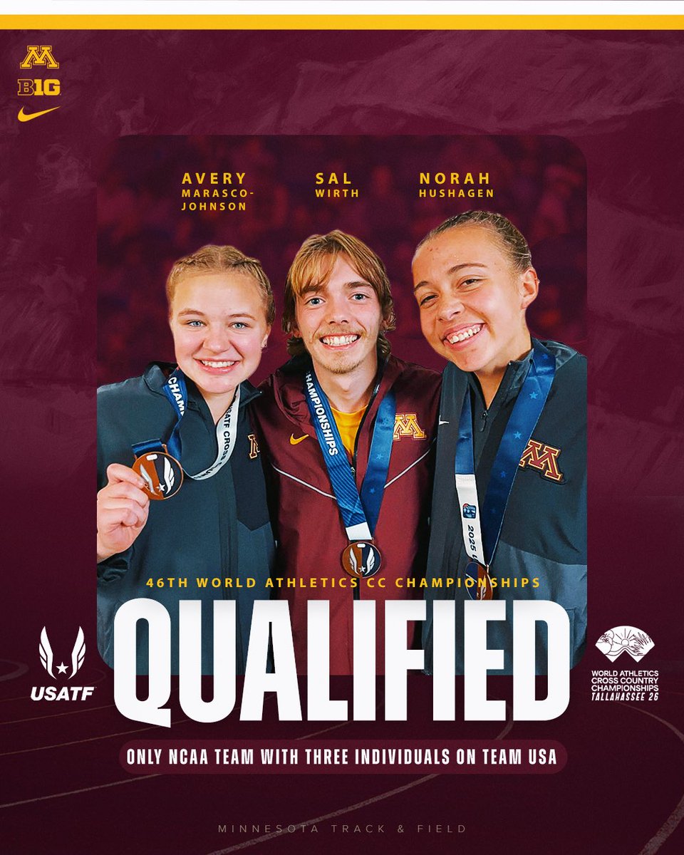 Minnesota Cross Country, Track & Field tweet media