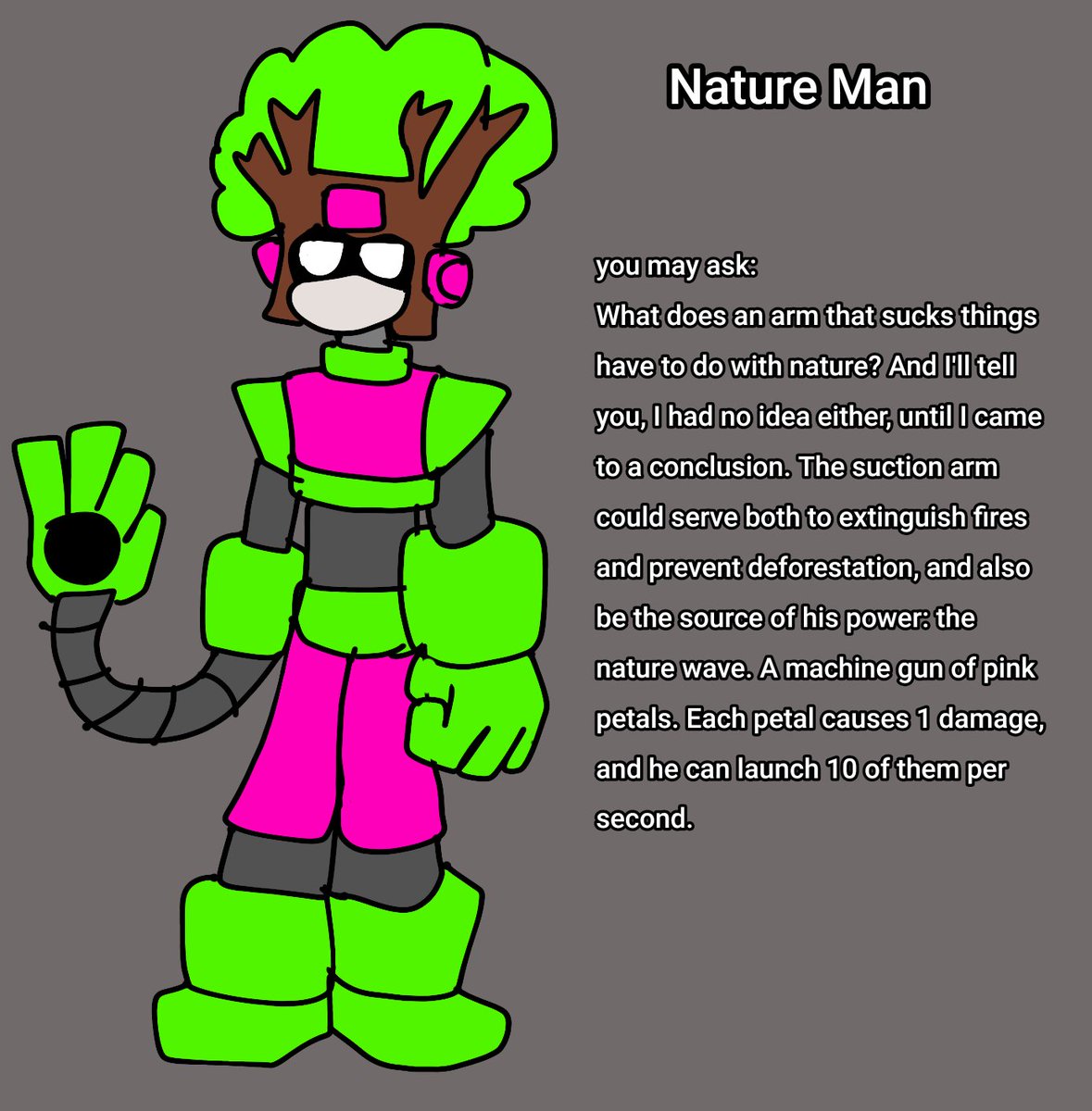 Yurithundergame's tweet photo. @MegaMan #MegaManDO #DesignARobotMaster i made this. What do you think? @MegaMan . Hope yall like it at least. I know. this design is kinda crazy. If you and the fans want more information about him, let me know! https://t.co/0dsj4ik9ZL