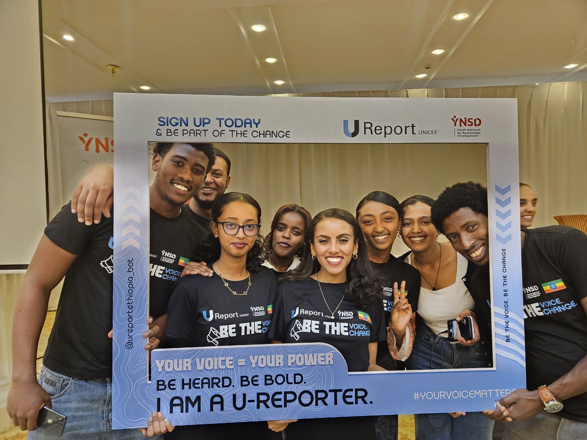 U-report Ethiopia tweet media