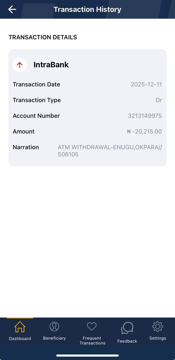 AburuBenjamin's tweet photo. @FirstBankngr I Benjamin Monday Aburu with account number 3213149975 wish to report this debit of 20000naira only I got on 11/12/2025 for the unsuccessful transaction at access atm machine. I have waited for over 24hrs but have not seen the refund. Please do well to refund this debited fund https://t.co/nTWaxgeMpE