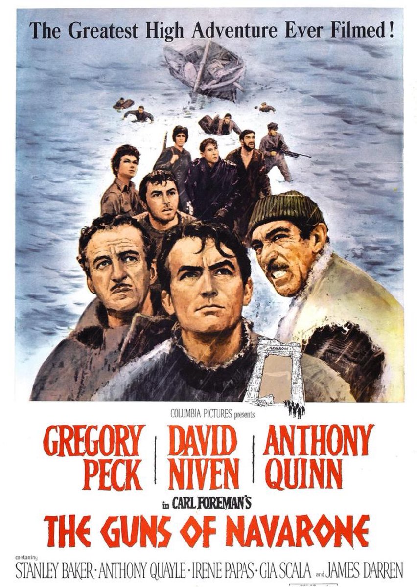 TheMonologist's tweet image. THE GUNS OF NAVARONE (1961)