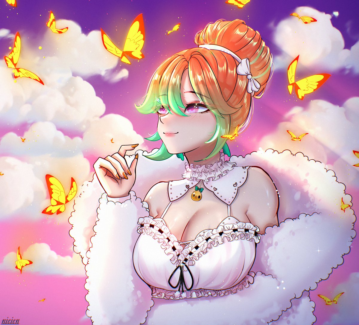 Cozy Kiara in Dreams 🥰🥰🥰
#KFPicasso #digitalart  #art