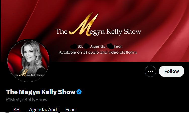 I see that <a href="/MegynKellyShow/">The Megyn Kelly Show</a> updated her bio: