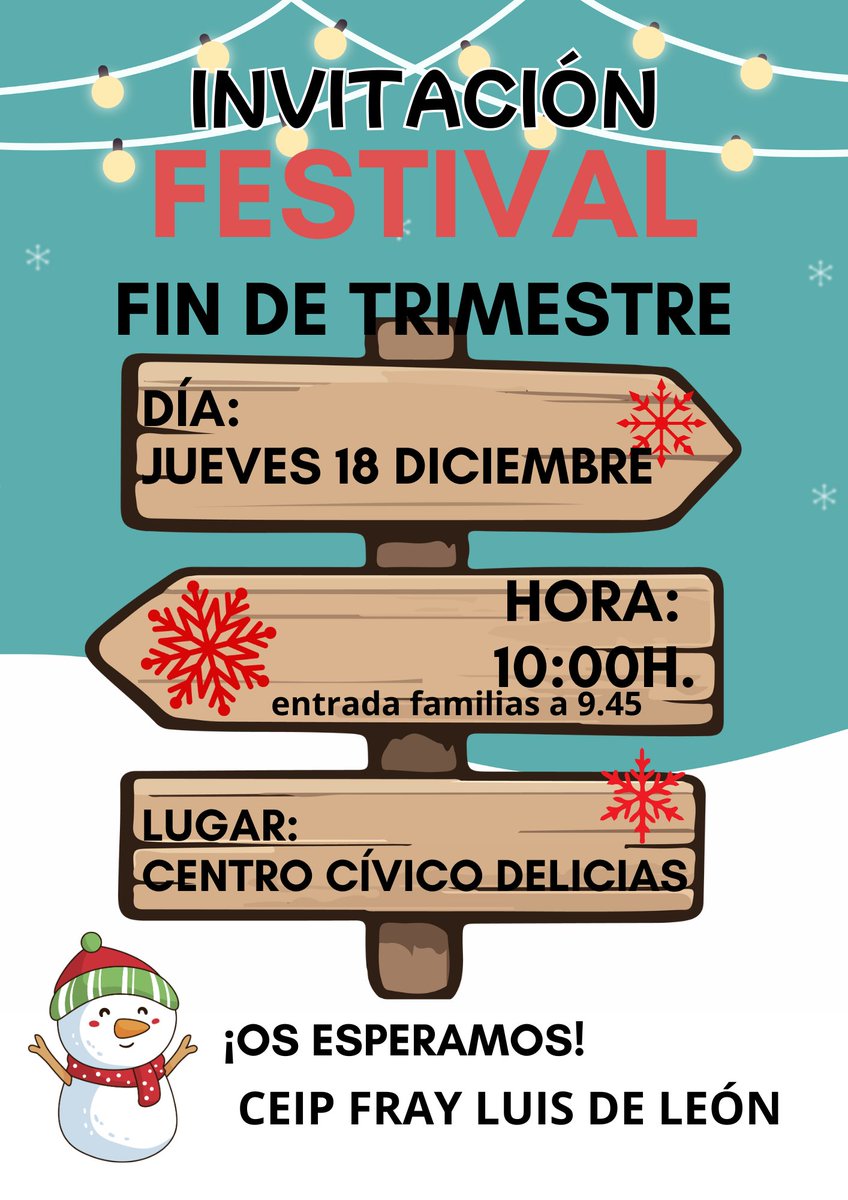 Festival Fi de Trimestre.