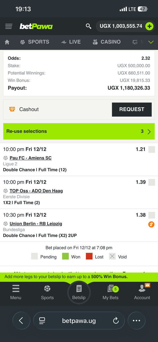 01Omusunsuzi's tweet photo. I'm from the kitchen and have managed to cook for you this today!!
Small ODD big win strategy🤗

Betpawa code 👉 HUOXZFS👈

For more updates;
Join our Telegram channel👉 https://t.co/eOEzWkkGxZ

Join our WhatsApp group👉 https://t.co/6ibVgUUNWn https://t.co/gZTarm6zYU