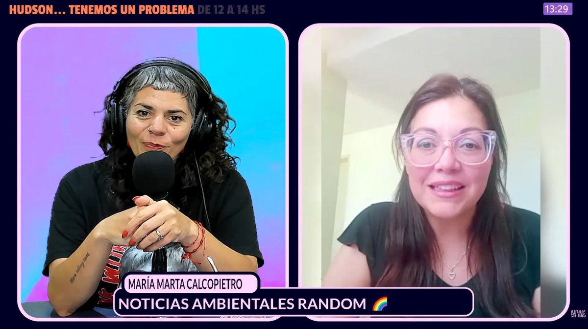 NOTICIAS AMBIENTALES RANDOM 🌿

#Ahora | Conversamos con María Marta Calcopietro sobre la situación del agua en Mendoza, la nueva app que impulsa la economía circular y el caso de un insecto que fue declarado sujeto de derechos.

Sumate!👇

🖥️  linktw.in/MIfTUd
📻
