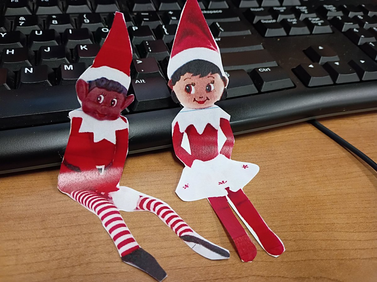 cochran_school's tweet photo. Mr. Elf and Ms. Elfie enjoyed their time at Cochran helping our Colts add to their home libraries.  But it is time for them to head on to the North Pole to finish out their duties for this year. 
#elfontheshelf2.0 #buildinghomelibraries
@EDAmaya04 @theShelfieQueen https://t.co/TMfby9tErH