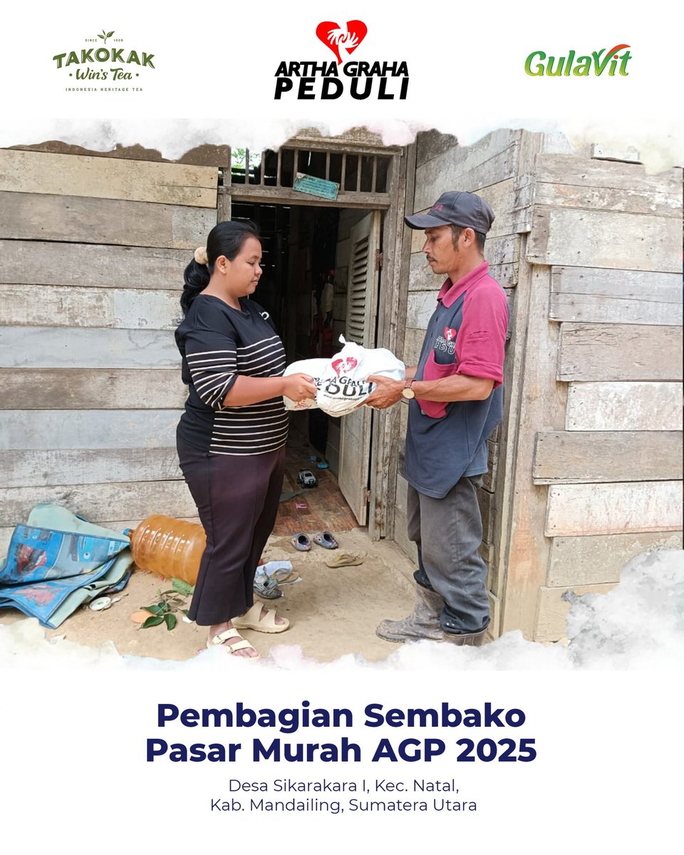 AndyZuliandi's tweet photo. #PasarMurahAGP2025
#PasarMurahAGP
#StabilitasPangan
#SupplaiBerkelanjutan
#ArthaGrahaPeduli
#AGP_PAS
#AGP_RMMDIS
#AGP_MandailingNatal
#AGP_SumateraUtara
#PeduliUntukNegeri https://t.co/D06kqkZH8R