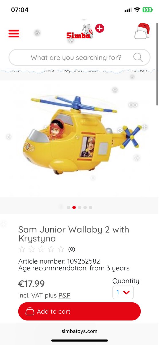 What a wonderful way to end 2025, discovering that my Fireman Sam character ‘Polish Rescue Pilot Krystyna, who loves dogs’ is an Action Figure and, unbeknownst to me, has been for the past two years already! I particularly love my Fireswift Rescue plane! Yes, I’ve now got them!