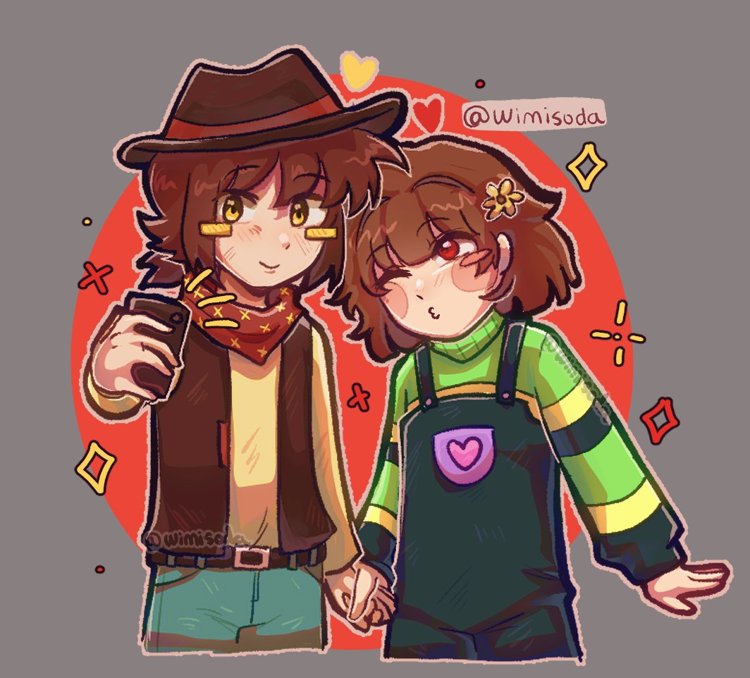 copow fell is so pretty 😢

UF chara: Underfellx 
UFY Clover: Pantamonte
#cocoapowder #underfell #yellowfell