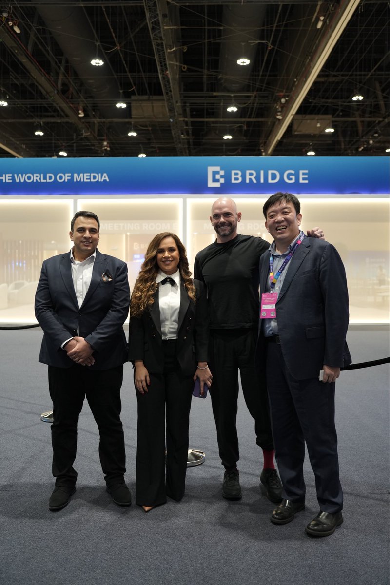 DimaRaidy's tweet photo. Grateful for the opportunity to take part in BRIDGE Summit as a moderator. I had the pleasure of moderating a session on The Economics of Attention with distinguished speakers @AbKumar1 @TCS @joemarchese @Human_Ventures @caixin @WMediaBridge @UAEmediaoffice @AbuDhabiMedia https://t.co/Q4BGZ5YC5C